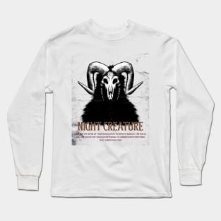 Horned Night Creature Long Sleeve T-Shirt